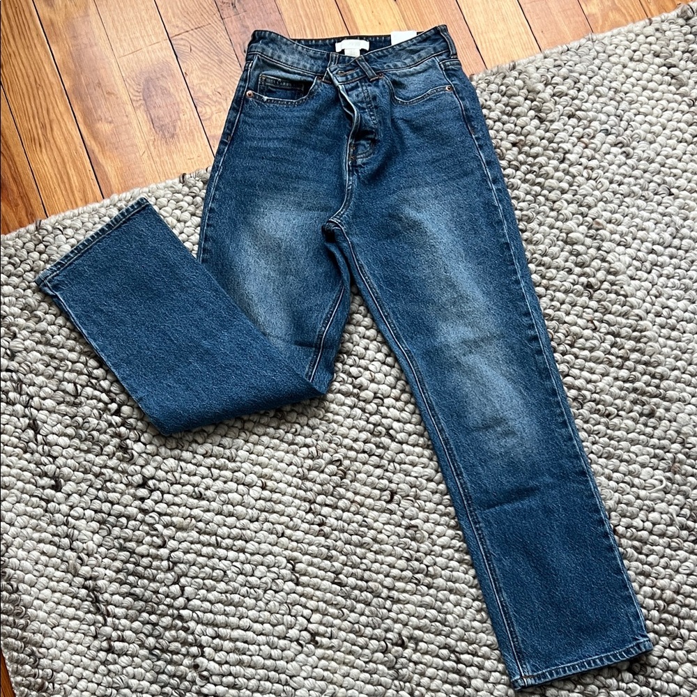 H&M Straight Leg Jeans size 2